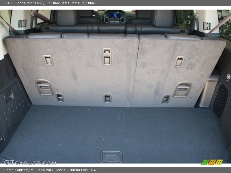 Polished Metal Metallic / Black 2012 Honda Pilot EX-L