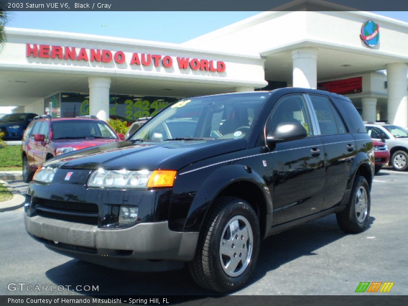 Black / Gray 2003 Saturn VUE V6