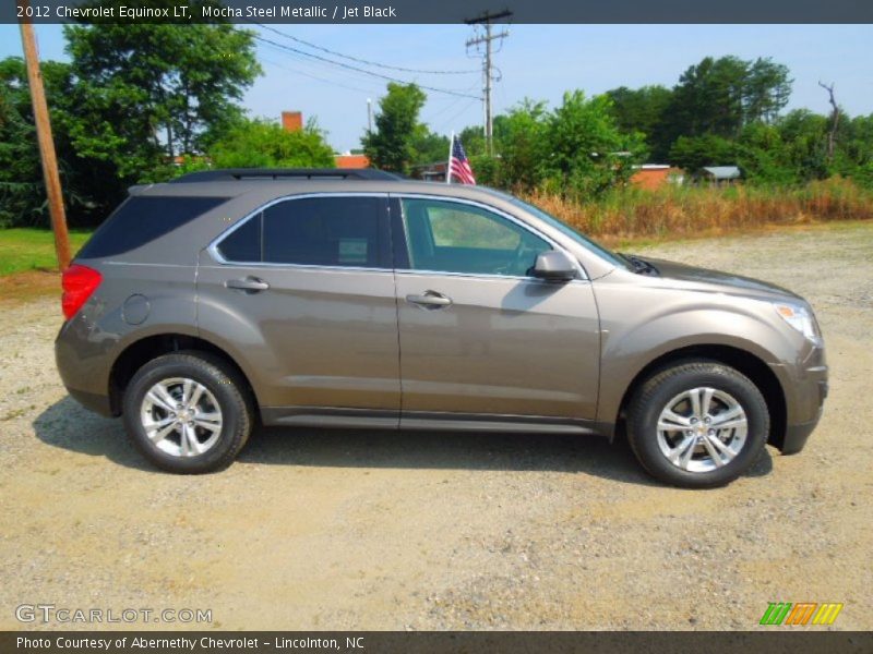 Mocha Steel Metallic / Jet Black 2012 Chevrolet Equinox LT
