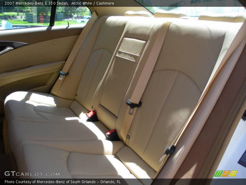 Arctic White / Cashmere 2007 Mercedes-Benz E 350 Sedan