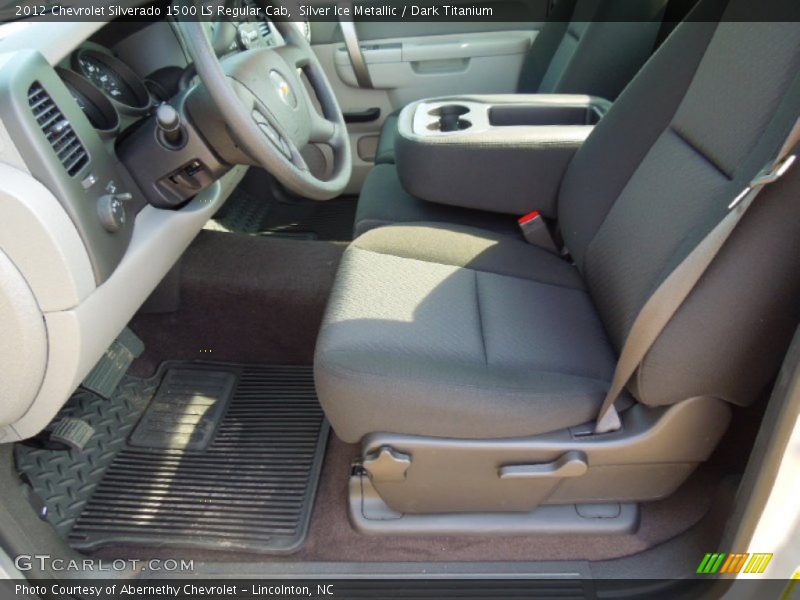 Silver Ice Metallic / Dark Titanium 2012 Chevrolet Silverado 1500 LS Regular Cab
