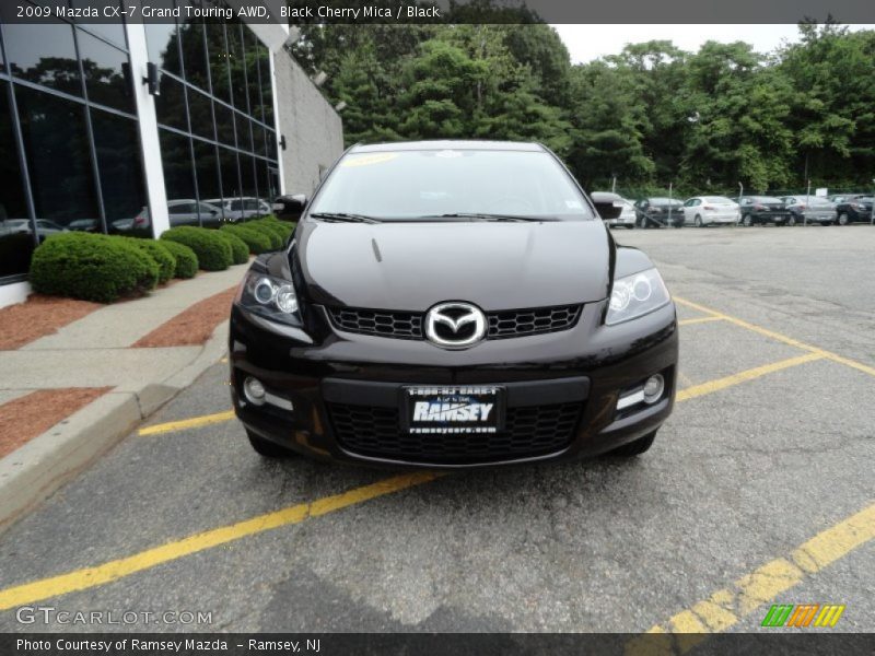 Black Cherry Mica / Black 2009 Mazda CX-7 Grand Touring AWD