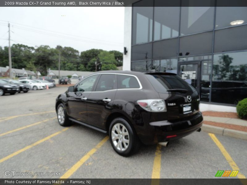 Black Cherry Mica / Black 2009 Mazda CX-7 Grand Touring AWD