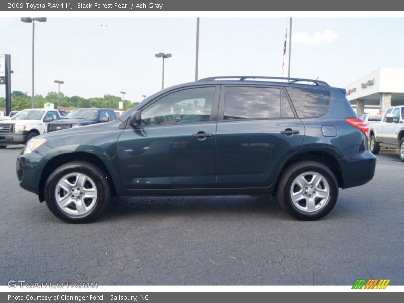 Black Forest Pearl / Ash Gray 2009 Toyota RAV4 I4