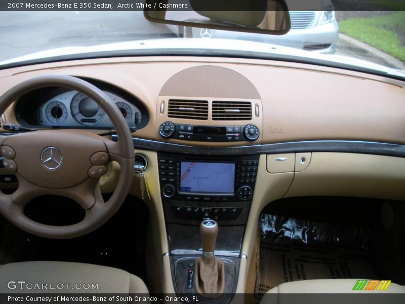 Arctic White / Cashmere 2007 Mercedes-Benz E 350 Sedan
