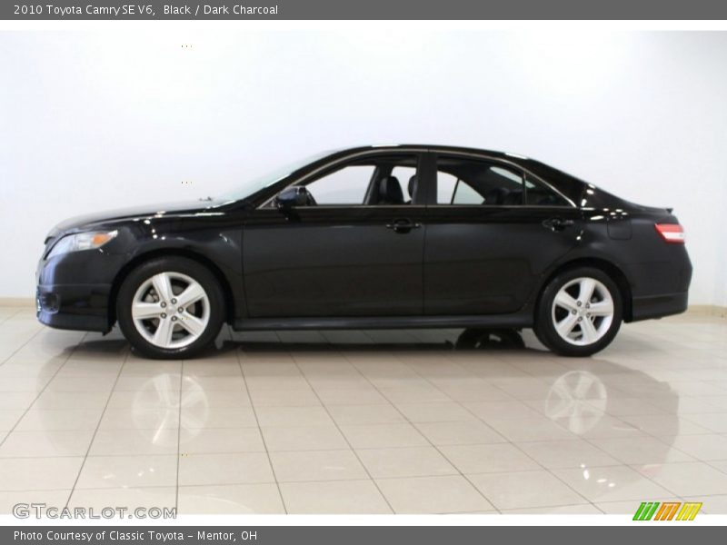 Black / Dark Charcoal 2010 Toyota Camry SE V6