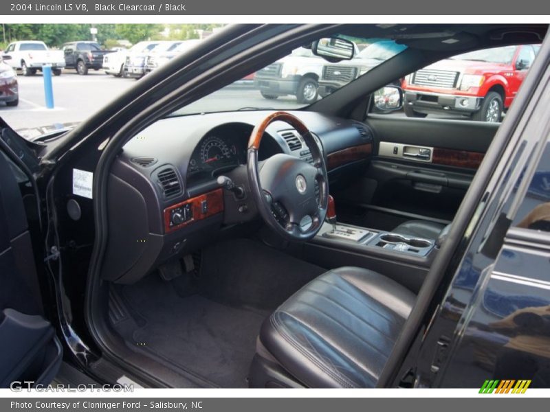 Black Clearcoat / Black 2004 Lincoln LS V8