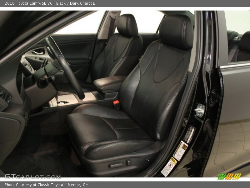 Black / Dark Charcoal 2010 Toyota Camry SE V6