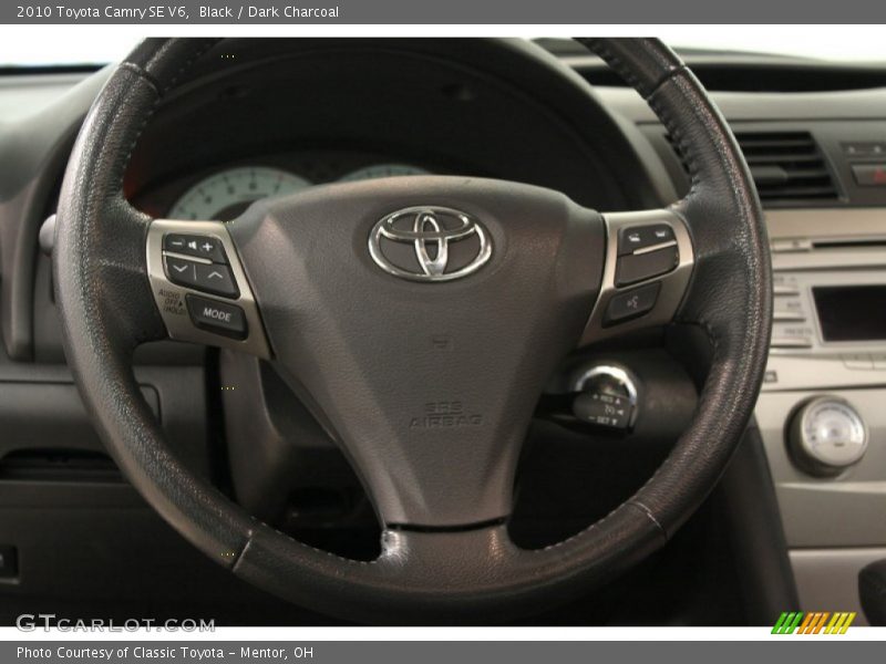 Black / Dark Charcoal 2010 Toyota Camry SE V6