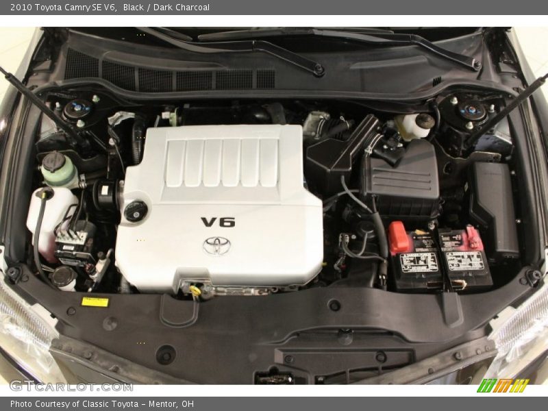 Black / Dark Charcoal 2010 Toyota Camry SE V6