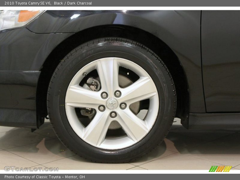 Black / Dark Charcoal 2010 Toyota Camry SE V6
