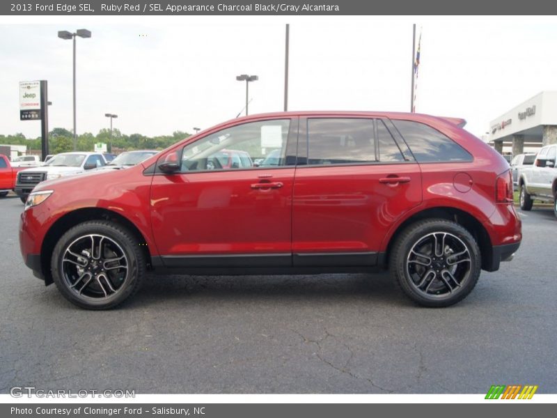  2013 Edge SEL Ruby Red