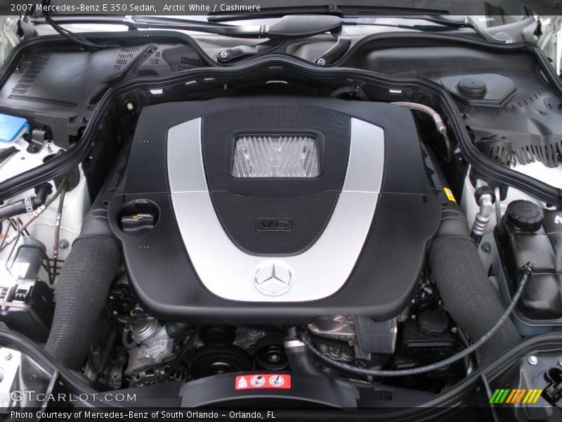 Arctic White / Cashmere 2007 Mercedes-Benz E 350 Sedan