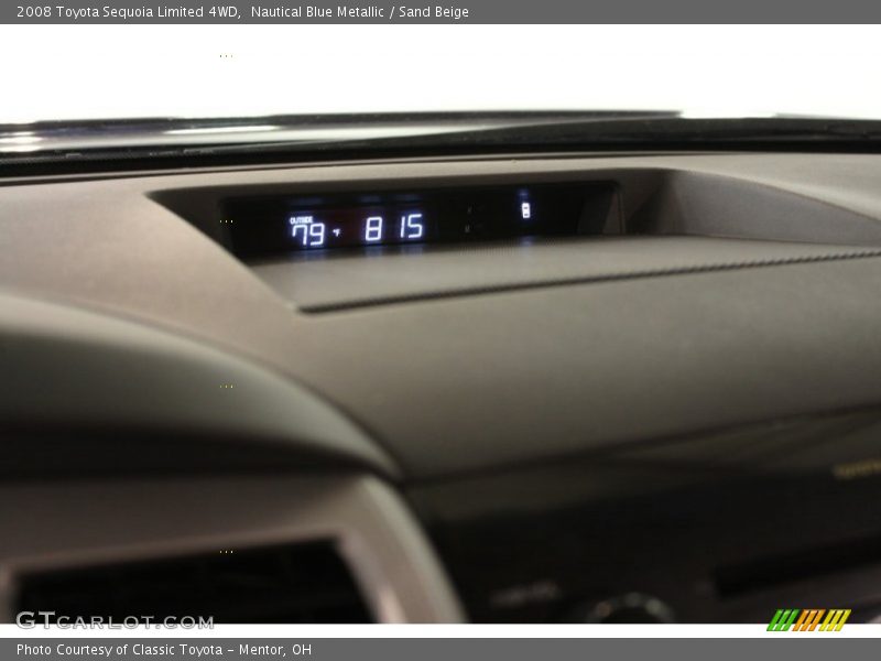 Nautical Blue Metallic / Sand Beige 2008 Toyota Sequoia Limited 4WD