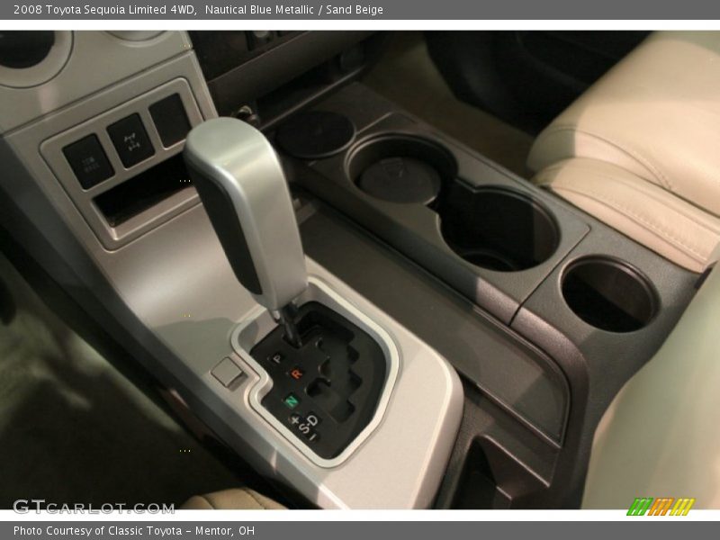Nautical Blue Metallic / Sand Beige 2008 Toyota Sequoia Limited 4WD