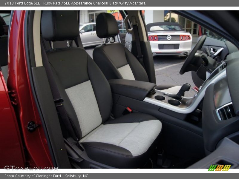  2013 Edge SEL SEL Appearance Charcoal Black/Gray Alcantara Interior
