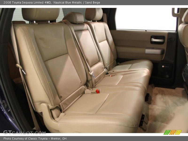 Nautical Blue Metallic / Sand Beige 2008 Toyota Sequoia Limited 4WD