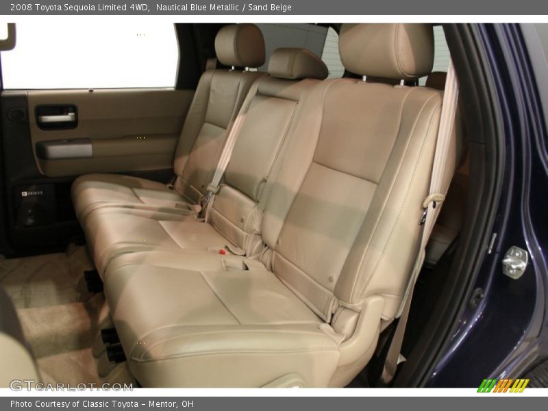 Nautical Blue Metallic / Sand Beige 2008 Toyota Sequoia Limited 4WD