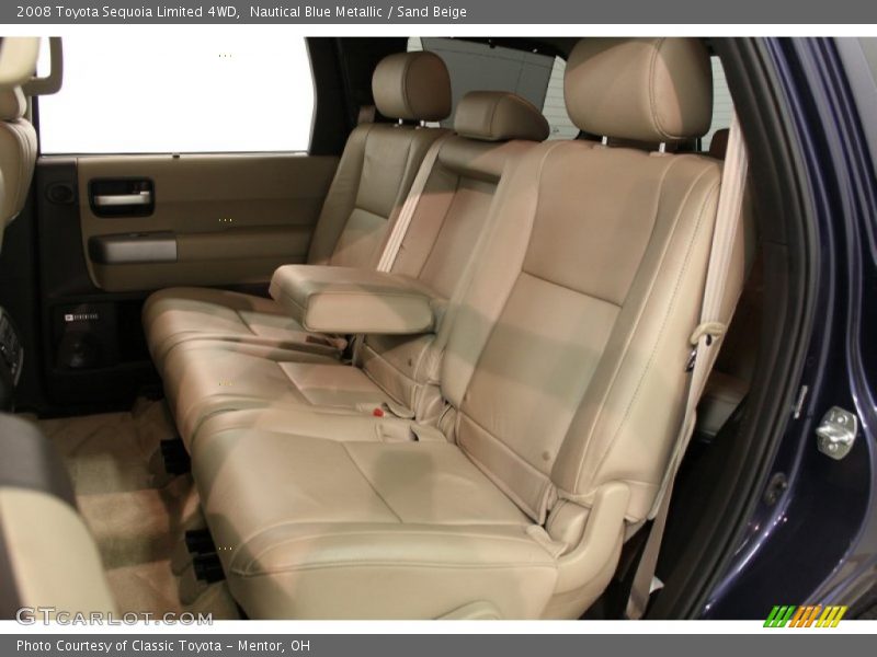 Nautical Blue Metallic / Sand Beige 2008 Toyota Sequoia Limited 4WD