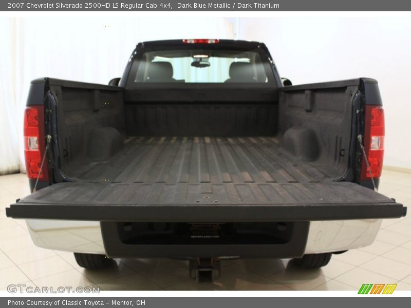 Dark Blue Metallic / Dark Titanium 2007 Chevrolet Silverado 2500HD LS Regular Cab 4x4