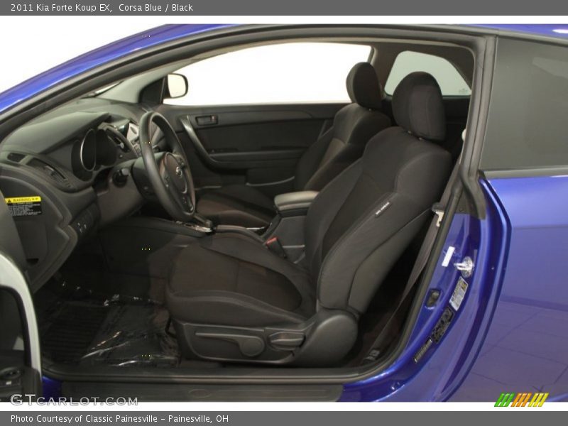  2011 Forte Koup EX Black Interior