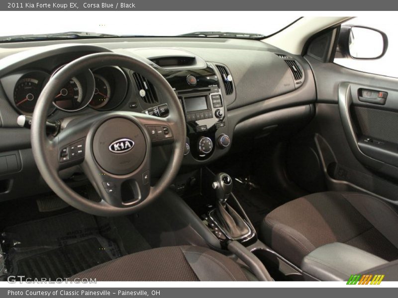 Dashboard of 2011 Forte Koup EX