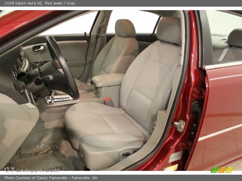 Red Jewel / Gray 2008 Saturn Aura XE