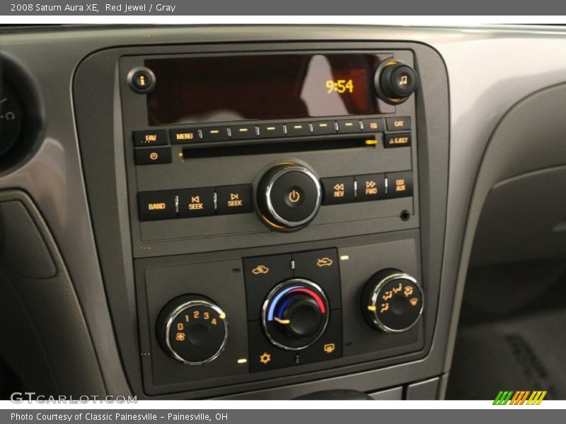 Red Jewel / Gray 2008 Saturn Aura XE