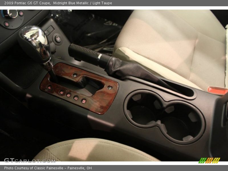 Midnight Blue Metallic / Light Taupe 2009 Pontiac G6 GT Coupe