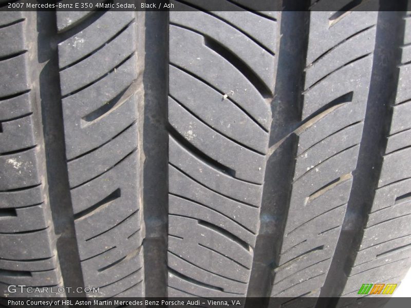 Black / Ash 2007 Mercedes-Benz E 350 4Matic Sedan