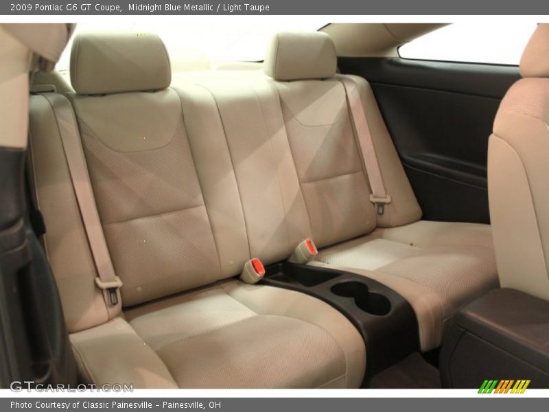 Midnight Blue Metallic / Light Taupe 2009 Pontiac G6 GT Coupe