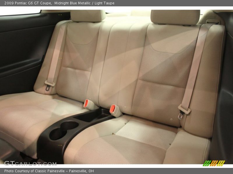 Midnight Blue Metallic / Light Taupe 2009 Pontiac G6 GT Coupe
