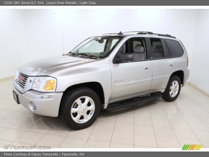 Liquid Silver Metallic / Light Gray 2006 GMC Envoy SLT 4x4