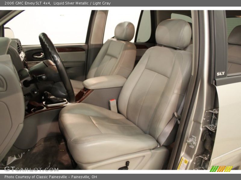 Liquid Silver Metallic / Light Gray 2006 GMC Envoy SLT 4x4