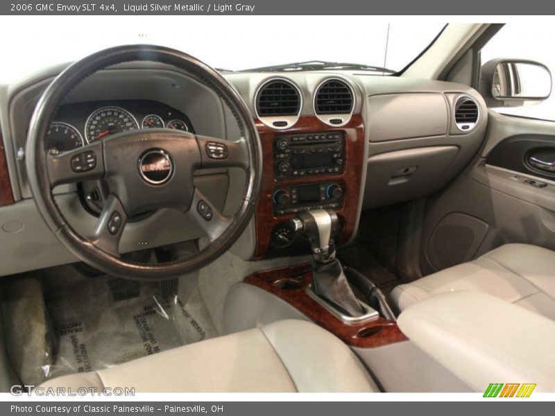 Liquid Silver Metallic / Light Gray 2006 GMC Envoy SLT 4x4