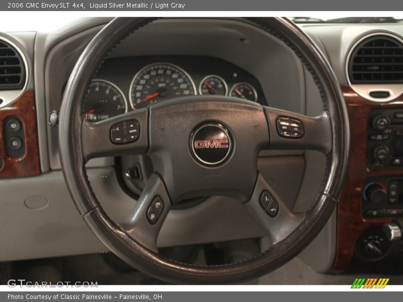 Liquid Silver Metallic / Light Gray 2006 GMC Envoy SLT 4x4