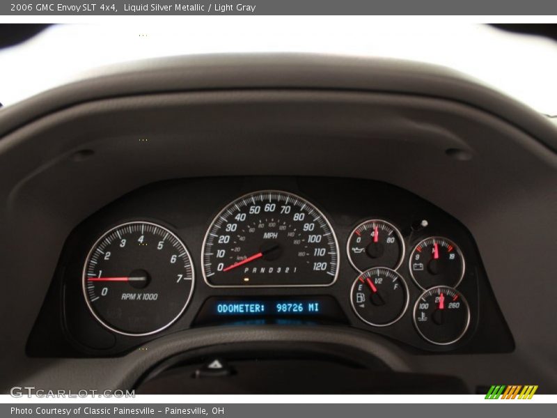 Liquid Silver Metallic / Light Gray 2006 GMC Envoy SLT 4x4