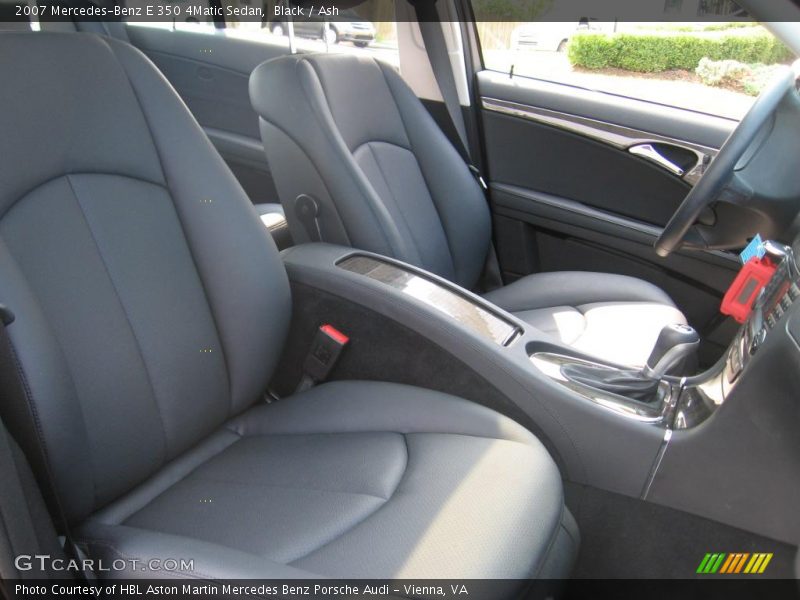 Black / Ash 2007 Mercedes-Benz E 350 4Matic Sedan