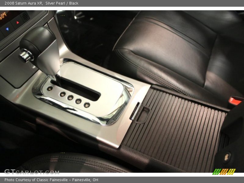 Silver Pearl / Black 2008 Saturn Aura XR