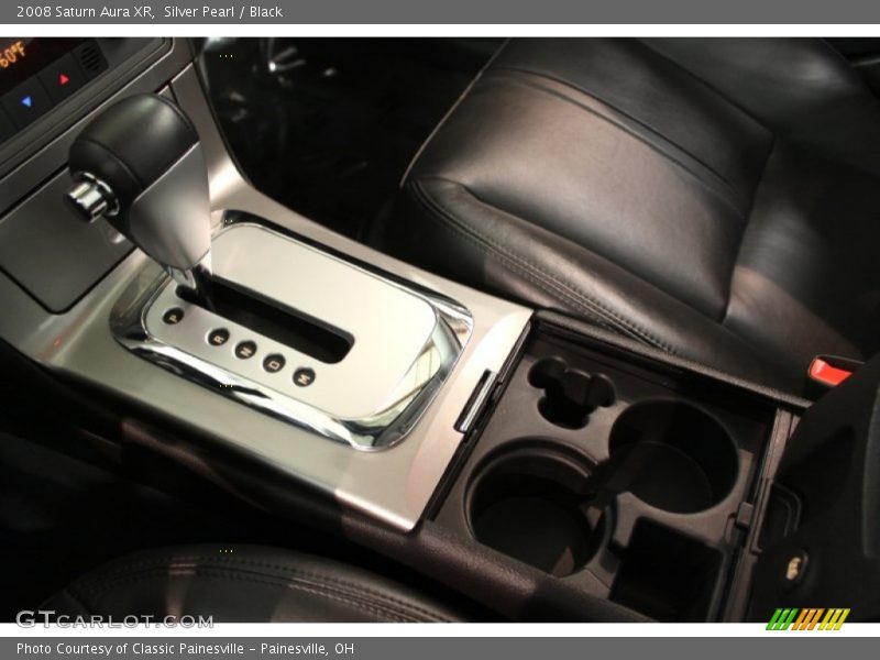 Silver Pearl / Black 2008 Saturn Aura XR