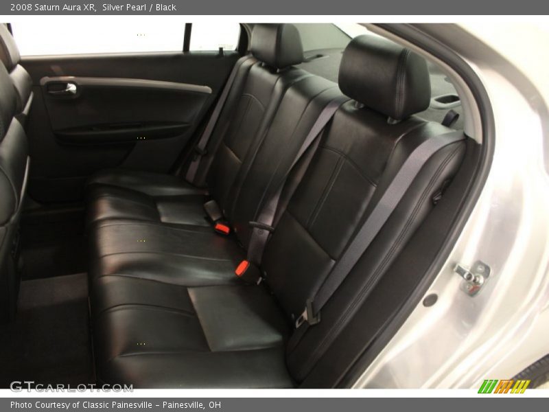 Silver Pearl / Black 2008 Saturn Aura XR
