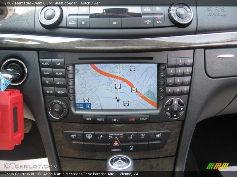 Black / Ash 2007 Mercedes-Benz E 350 4Matic Sedan