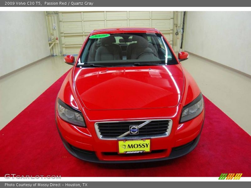 Passion Red / Quartz Gray 2009 Volvo C30 T5