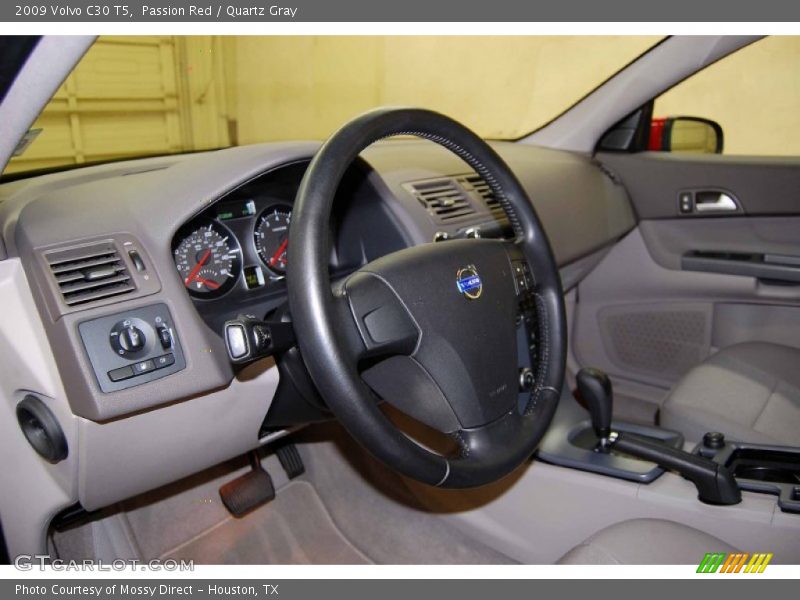 Passion Red / Quartz Gray 2009 Volvo C30 T5