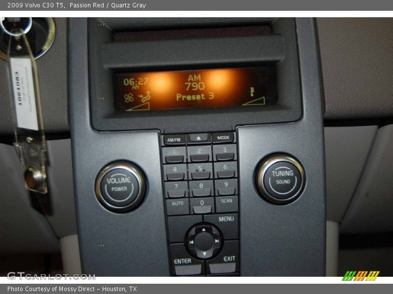 Passion Red / Quartz Gray 2009 Volvo C30 T5