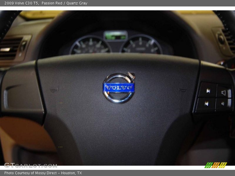 Passion Red / Quartz Gray 2009 Volvo C30 T5