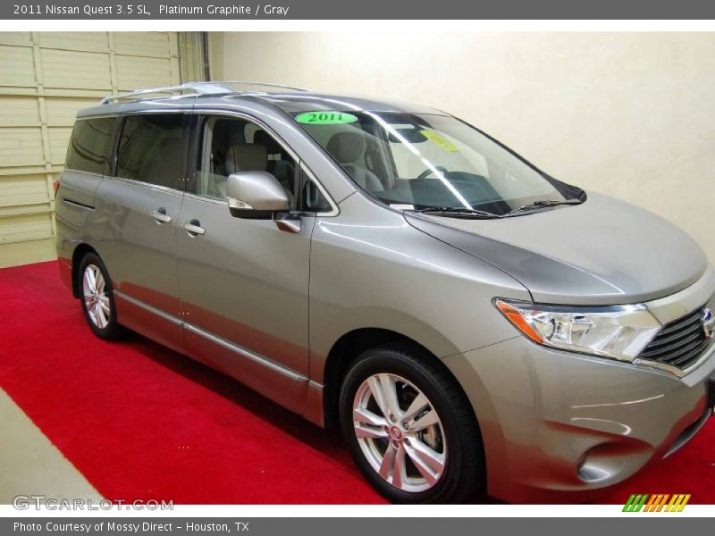 Platinum Graphite / Gray 2011 Nissan Quest 3.5 SL