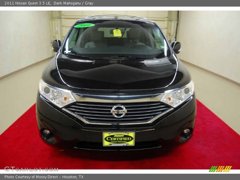 Dark Mahogany / Gray 2011 Nissan Quest 3.5 LE