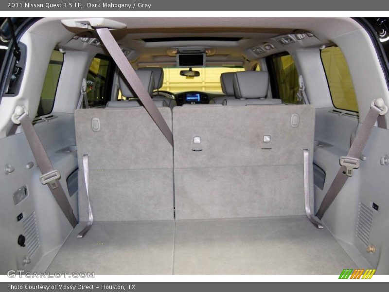  2011 Quest 3.5 LE Trunk