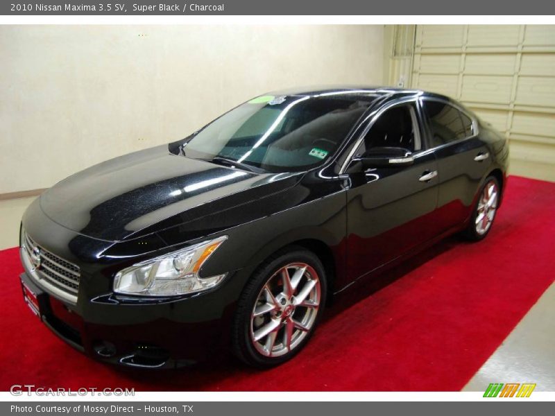 Super Black / Charcoal 2010 Nissan Maxima 3.5 SV